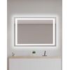 Bathstage 67731 B-919 H/v Espejo Led Retroiluminado Reversible 80x100 Cm Canto Pulido