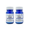 Pack 2  Zinc 30 Comprimidos  Health4u