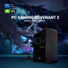 Pc Gaming Completo Covenant 2 I5-12400f/16gb/rtx3050/2tb Ssd/monitor 27" Qhd/setup Gamer