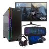 Pc Gaming Completo Venom I7-11700f/16gb/rtx3050/1tb Ssd/monitor 27" Qhd/setup Gamer