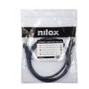 Cable Nilox Rj45 Latiguillo F/utp Cat.6 1m [250]