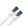 Dcu Cable De Red Rj45 5m Cat 6a S/stp Blanco/azul