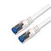 Dcu Cable De Red Rj45 5m Cat 6a S/stp Blanco/azul