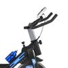 Bicicleta De Spinning De 13 Kg In Color Azul 6 Funciones Pantalla Lcd