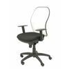 Silla De Oficina Jorquera Malla Blanca Asiento Bali Negro