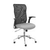 Silla De Oficina Minaya Respaldo Malla Negro. Asiento Bali Gris Claro