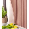 Cortina Oscurante Lisa Anillas Vipalia Rustica 200x255 Cm Rosa