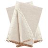 Plaid Colcha Multiusos Set De 2 Espiga Vipalia 230x260 Cm Beige