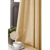 Cortina Jaspeada Lisa Anillas Vipalia 150x260 Cm Beige