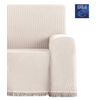 Plaid Colchas Multiusos Set De 2 Paul Vipalia 230 X 260 Cm Blanco