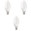 Pack 3 Bombillas Led E14 Vela 5.2w Luz Fría