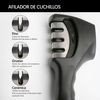 Afilador De Cuchillos Manual Profesional, 3 Etapas,  Base Antideslizante, Hoja De Acero De Tungsteno La Moustache