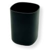 Vaso Portacepillos De Dientes Para Baño Simple - Negro Mate