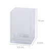 Vaso Para Baño Cube Vidrio Transparente