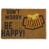 Felpudo Coco - Don't Worry Beer Happy