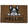 Felpudo Coco - French Bulldog Hello