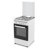 Cocina De Gas Sauber Scw4gn 4 Zonas Coccion Blanca