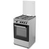 Cocina De Gas Sauber Sci4gn 4 Zonas Coccion Inox