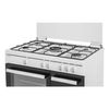 Cocina De Gas Sauber Scw5gb 5 Zonas Coccion Con Portabombonas Blanca