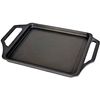 Wecook! Ecostone Bandeja Asadora Inducción, Plancha De Asar 37 X 25cm, Aluminio Fundido, Antiadherente Xtra Dupont Ecológico Sin Pfoa, 5mm Espesor, Asas De Silicona, Vitrocerámica, Gas, Horno