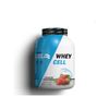 Proteína Suero Sabor Fresa - 900 Gr  - Wheycell 100% Protein Concentrada  Procell