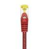 Cable De Red Rj45 Sftp Aisens A146-0468 Cat.7/ 25cm/ Rojo