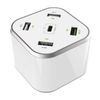 Cargador De Mesa Aisens Asch-5pqc-w/ 1xusb Tipo-c/ 4x Usb/ 48w