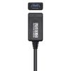 Cable Alargador Usb 3.0 Aisens A105-0525/ Usb Macho - Usb Hembra/ 5m/ Negro