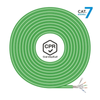 Bobina De Cable Rj45 Sftp Awg23 Lszh Cpr Cca Aisens A146-0667 Cat.7/ 305m/ Verde