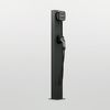 Pedestal Wallbox Eiffel B030a, Compatible Con Pulsar/plus, Para Exterior, Protección Ik10, Acero Inoxidable, 30 Kg, Negro