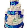 Tarta De Pañales Dodot Mustela Azul