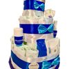 Tarta De Pañales Dodot Mustela Azul