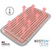 Boston Tech We-115 Almohadilla Termica De 30x60 Cm. Color Gris. Manta Eléctrica De Calentado Rápido