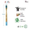 Bamboo Clean Kids 6 Cepillos De Dientes De Bambú Para Niños Cepillos Con Cerdas Suaves Sin Bpa