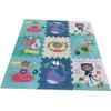 Babify Alfombra Puzzle Para Bebés Toy Planet - Espesor 2 Cm, Antideslizante, Extragrande, Reversible, Impermeable, Portátil, De Doble Cara, Para Niños Pequeños Y Bebés (180x180x2cm)