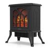 Chimenea Eléctrica 1500w Newlux Classic Flame Negro