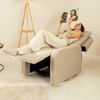 One Fabric Sillón Relax Reclinable Nalui Beige