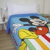 10xdiez Colcha Verano Mickey  | (cama De 90cm - Azul)