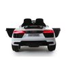 Audi R8 Spyder Licenciado 12v Blanco - Coche Eléctrico Infantil Para Niños Batería 12v Con Mando Control Remoto