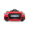 Audi Tt Rs 12v Licenciado Con Mando - Coche Eléctrico Para Niños Rojo - Coche Eléctrico Infantil Para Niños Batería 12v Con Mando Control Remoto