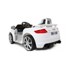 Audi Tt Rs 12v Licenciado Con Mando - Coche Eléctrico Para Niños Blanco - Coche Eléctrico Infantil Para Niños Batería 12v Con Mando Control Remoto