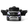 Mercedes Ml350 Licenciado Batería 12v Negro - Coche Eléctrico Infantil Para Niños Batería 12v Con Mando Control Remoto