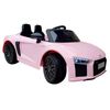 Audi R8 Spyder Licenciado 12v Rosa - Coche Eléctrico Infantil Para Niños Batería 12v Con Mando Control Remoto