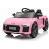 Audi R8 Spyder Licenciado 12v Rosa - Coche Eléctrico Infantil Para Niños Batería 12v Con Mando Control Remoto