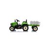 Tractor Ataa Ceres Con Remolque Verde - Tractor Eléctrico Infantil Para Niños De Batería Con Mando Control Remoto