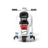 Vespa Clásica Px150 Mini Oficial Blanco - Moto Eléctrica Infantil De Batería Para Niños