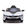 Bmw I8 Coche Eléctrico Infantil 12v Blanco - Coche Eléctrico Infantil Para Niños Batería 12v Con Mando Control Remoto