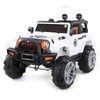 Ataa Bigfoot 4x4 Blanco - Coche Eléctrico Infantil Para Niños Batería 12v Con Mando Control Remoto