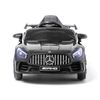 Mercedes Gtr Mini 12v Negro - Coche Eléctrico Infantil Para Niños Batería 12v Con Mando Control Remoto
