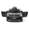 Mercedes Gtr Mini 12v Negro - Coche Eléctrico Infantil Para Niños Batería 12v Con Mando Control Remoto